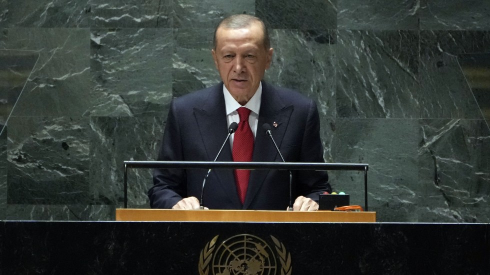 Turkiets president Recep Tayyip Erdogan. Arkivbild.