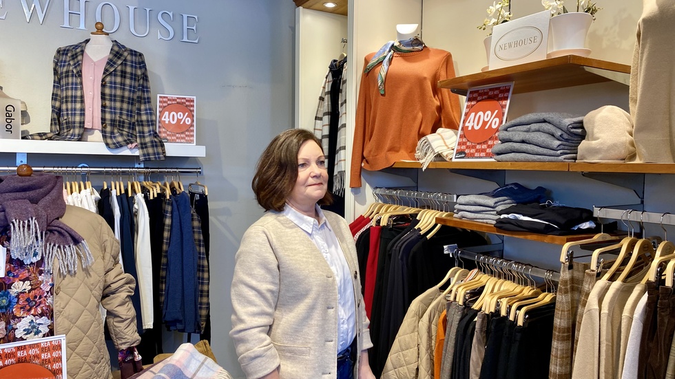 Ann Berglund har drivit butiken på Söder i över 40 år. 