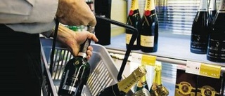 Slut utan prut på champagnesprut