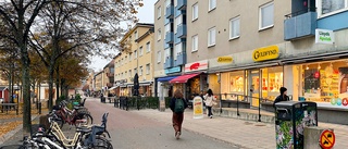 Tretton butiker försvann i Enköping