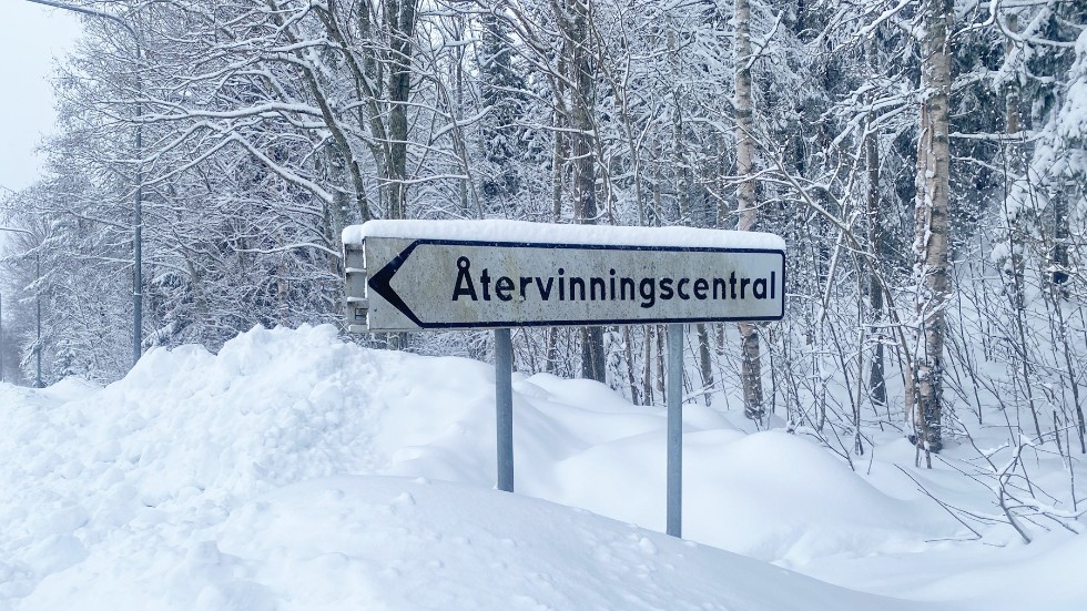 Enligt uppgifter till Aftonbladet ska en misstänkt mänsklig hand ha upptäckts av personalen på Degermyrans återvinningscentral. (Arkivbild)
