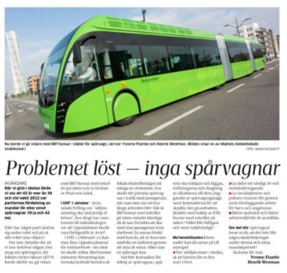 Från UNT den 22 februari.