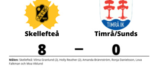 Skellefteå utklassade Timrå/Sunds på hemmaplan