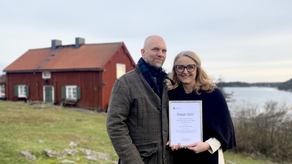 Thord och Maria Linde fick priset Årets eldsjäl Kultur på Oxelösundsgalan.