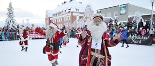 Spexiga tomtar tog över Gällivare