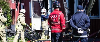 Man anhållen för mordbrand nekar till brott