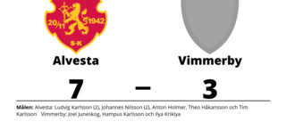 Vimmerby föll mot Alvesta på bortaplan