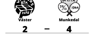 Förlust för Väster hemma mot Munkedal