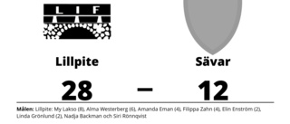 Storseger för Lillpite hemma mot Sävar