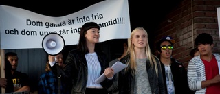 Stora protester mot utvisning