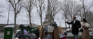 Paris sopberg hopar sig efter pensionsstrejk