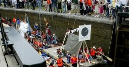 Flotta flytetyg på Göta kanal