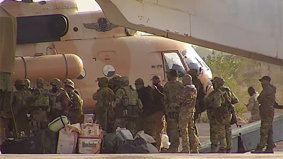 Ryska legosoldater i Mali.