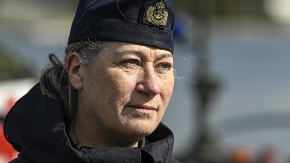 Finland har ingen militär aktivitet på Åland, när det är en demilitariserad zon. Men det finns ändå en plan för om ett ryskt angrepp skulle ske, enligt marinchefen Ewa Skoog Haslum. Arkivbild.