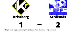 Strålsnäs bröt Kristberg segersvit