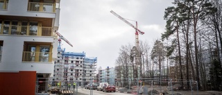 Nya bostadsrätter minskar kraftigt