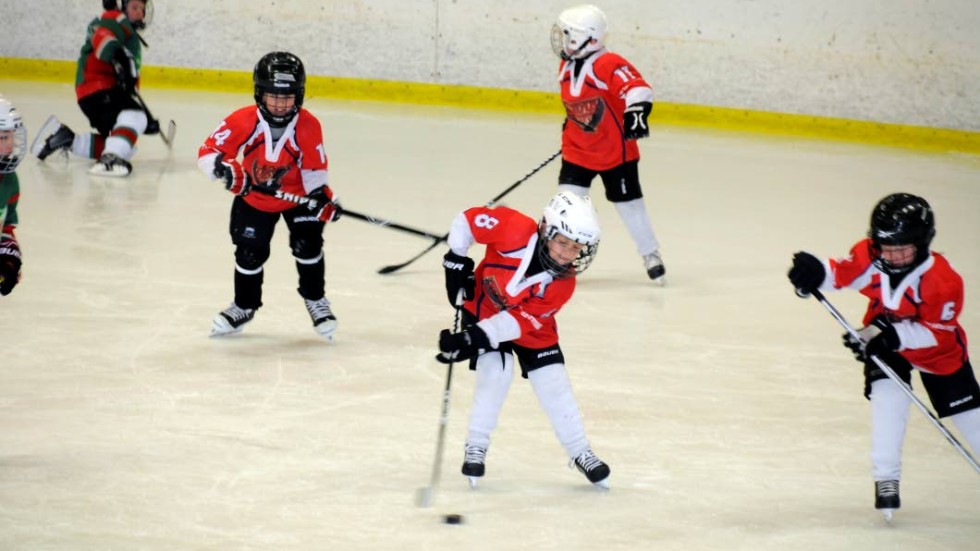 Tierp anfaller i matchen mot Sätra.