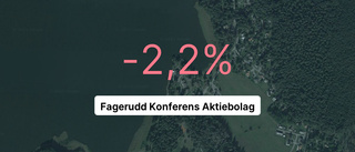 Omsättningen tar fart för Fagerudd Konferens Aktiebolag - steg med 43,8 procent