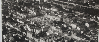 Nya Torget sett från ett flygfoto