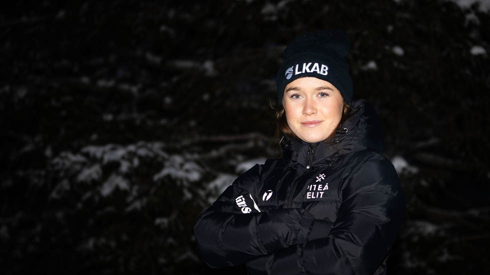 Lisa Ingesson, Piteå Elit, känner sig trygg inför världscupen i Gällivare.