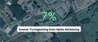 Vimmerbyföretaget Svensk Tryckgjutning Sven Hjelte Aktiebolag är bland de största i Sverige