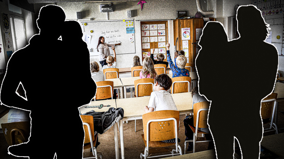 Två familjer i Boden riktar skarp kritik mot skolan. Barn har utsatts för fysiskt våld, dödshot och kränkningar. "Lös det", säger en förälder. Bilden är tagen i en annan skola än den aktuella och är ett montage.