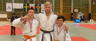 Bushidoföreningens judosektion visar prov på mattan