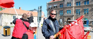 Demonstrationståg och familjefest