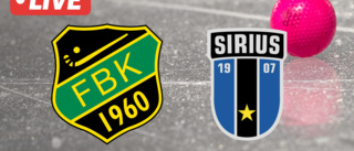 Sirius bandy mötte Frillesås – se matchen igen