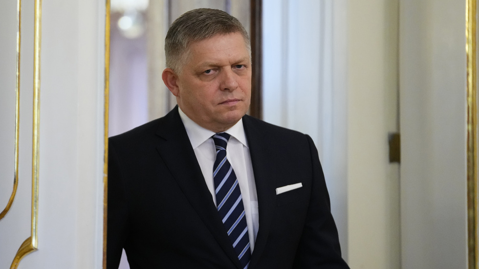 Slovakiens premiärminister Robert Fico svors in på sin post på onsdagen.