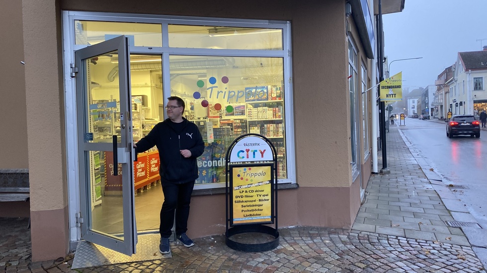 Kristian Gustavsson driver tre second hand-butiker med liknande upplägg som Busfrös. 