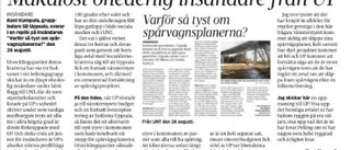 Uppsala har inte råd med detta extrema slöseri 