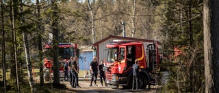 Skogsbrand på Degerberget