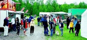 Stort utbud på Igelfors marken