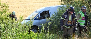 Singelolycka inträffade på riksväg 51