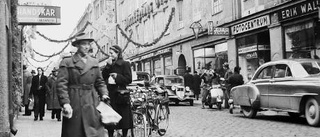 Juletid på Kungsgatan för 60 år sedan