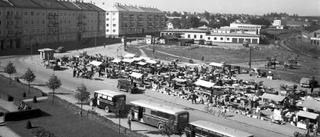 Torget som blev trafikplats