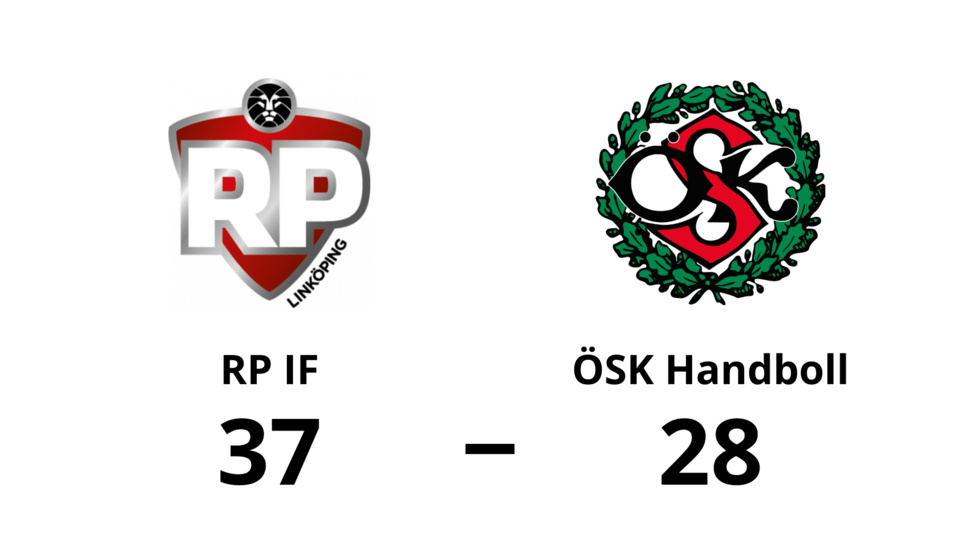 RP IF HK vann mot ÖSK Handboll
