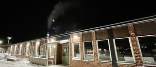 Brand i Brandkärrskolan visade sig vara ånga från ventilation