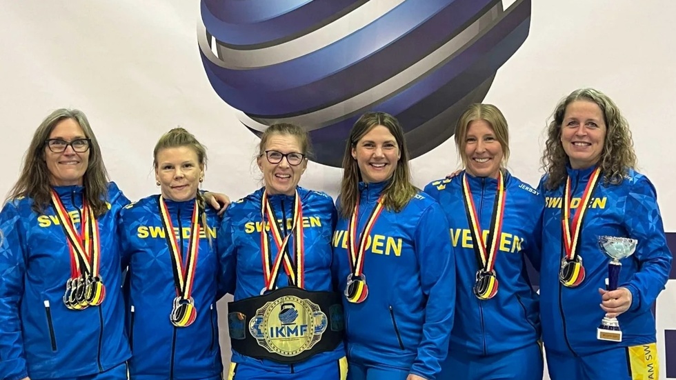 Sveriges landslag bestod av sex tjejer från ÖKA, AnnaCarin Herre, Nathalie Olsson, Johanna Hultman, Pernilla Hallerström, Malin Mikic och Anna Berglind.