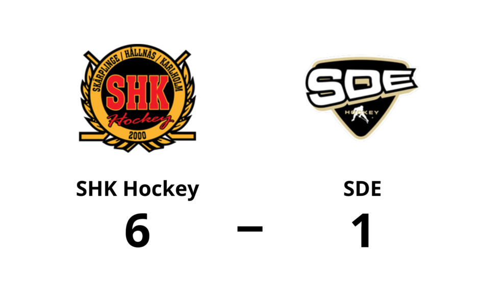 SHK Hockey vann mot SDE HF 2