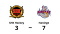 SHK Hockey föll med 3-7 mot Haninge