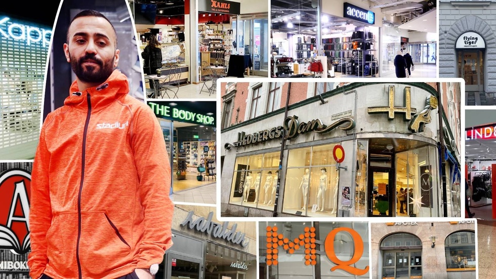 Här är ett urval av de butiker som lämnat centrum.