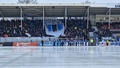 Siriusspelarna möttes av tifo på Studenternas 