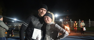 Paret tog sig igenom Starloppet by night