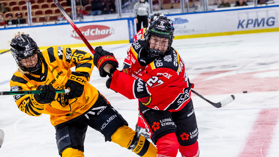 Fredagsderby mellan Luleå Hockey/MSSK och Skellefteå AIK.
