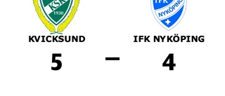 Kvicksund tog revansch på IFK Nyköping