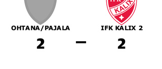 Delad pott för Ohtana/Pajala och IFK Kalix 2