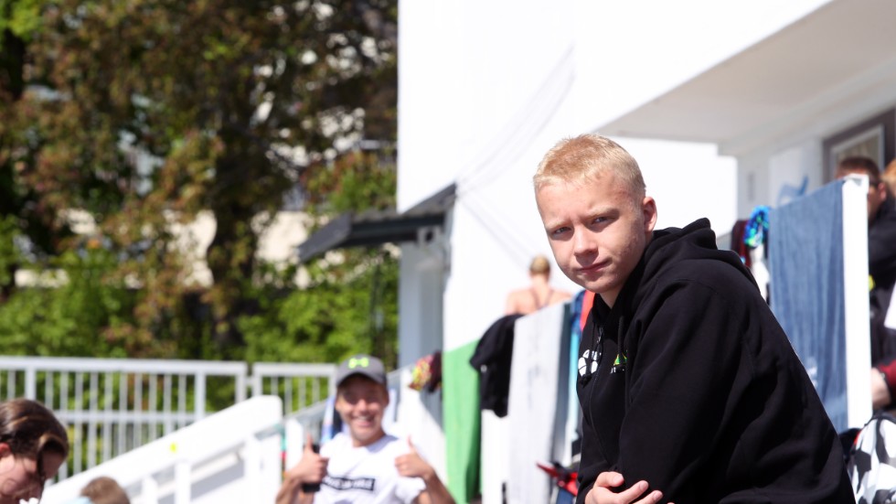 Lucas Humling simmade till sig dubbla medaljer på Sum-Sim.