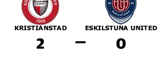 Förlust för Eskilstuna United borta mot Kristianstad